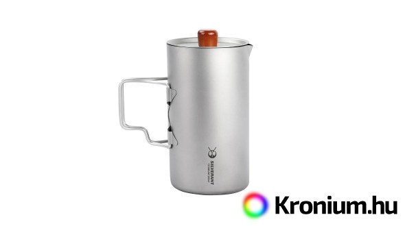 Silverant titánium french press kávéfőző