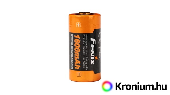 Fenix 18350 1600 mAh (Li-Ion) tölthető akkumulátor