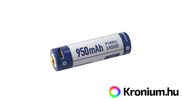 USB akkumulátor Keeppower 14500 950 mAh (Li-Ion)