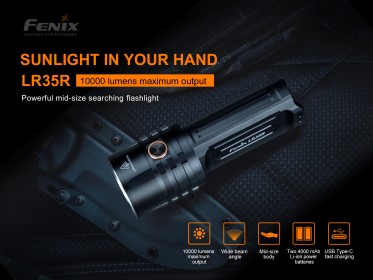 Tölthető LED lámpa Fenix LR35R