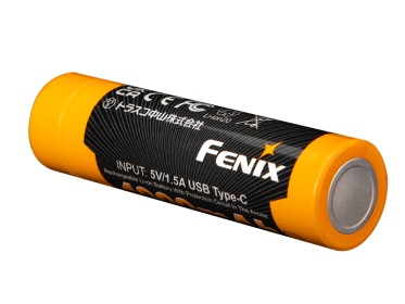 Fenix 18650 4000 mAh USB-C tölthető akkumulátor (Li-Ion)