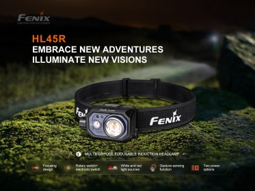 Fenix HL45R zoomolható fejlámpa