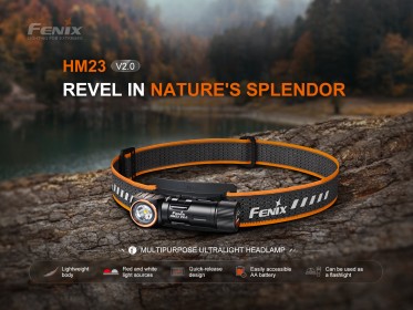 Fenix HM23 V2.0 fejlámpa