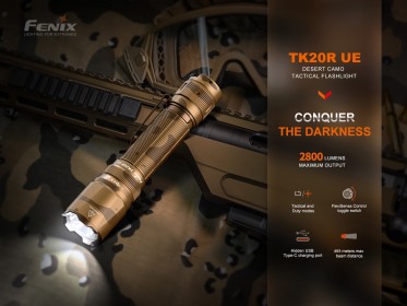 Fenix TK20R UE tölthető taktikai zseblámpa