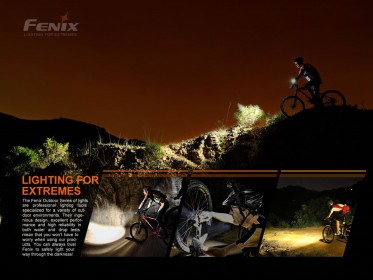 Tölthető kerékpárlámpa Fenix BC21R V3.0