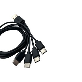 Négyes USB-C töltőkábel